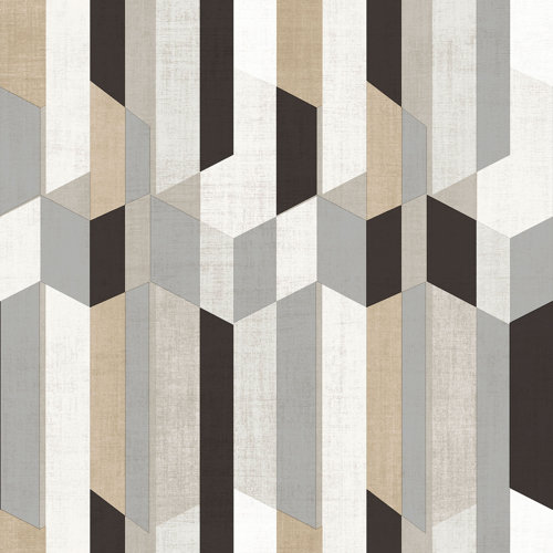 Galerie Wallcoverings Italian Geometric Vinyl Wallpaper Roll Perigold